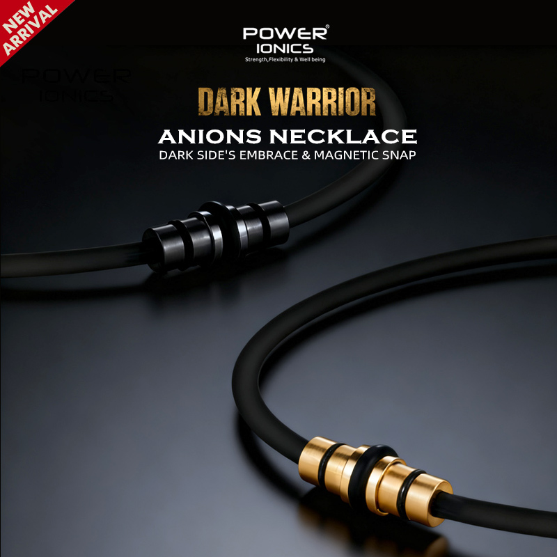 Ansi Chain - POWER IONICS Dark Warrior Collana unisex