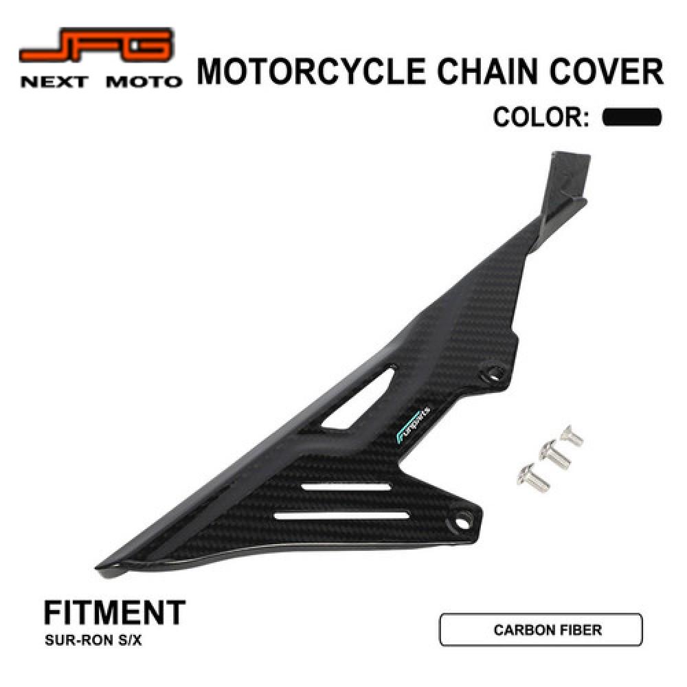 Xcm Chain - Copricatena in fibra di carbonio Funparts