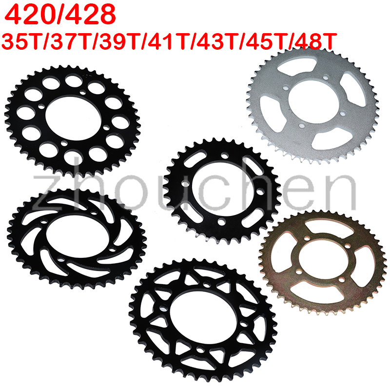 428 Chain - 420/428 Catene 76mm 35T 37T 39T