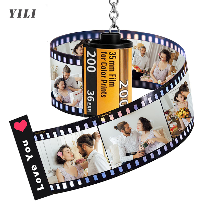 Roller Chain - Portachiavi Personalizzati con Rullino Fotografico e