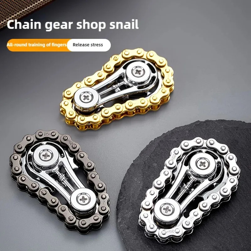 Chain Sprocket Set - Pignoni Volano Punta delle dita Giroscopio
