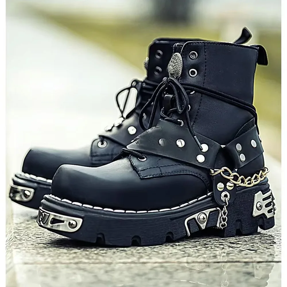Stivali da Moto in Vera Pelle  - Motorcycle Chain recensione e prezzo