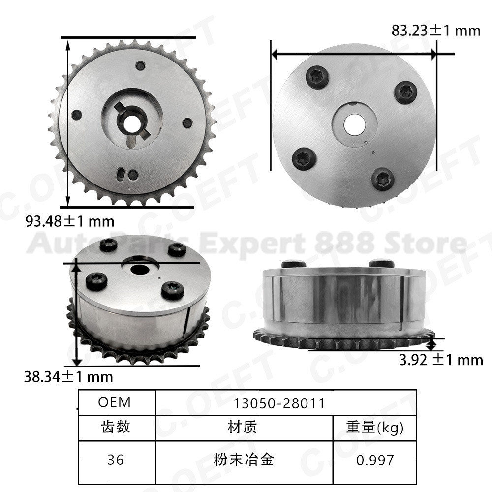 Per Toyota Camry 2AZ Ingranagg - Sprocket recensione e prezzo