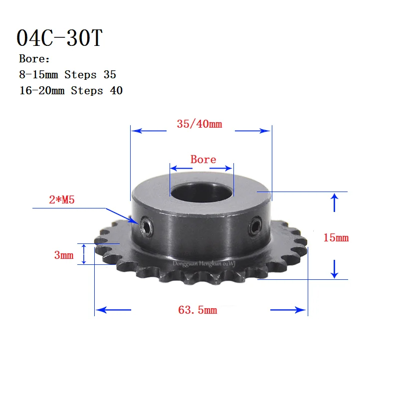 Ruota catena industriale con p - 530 Chain recensione e prezzo