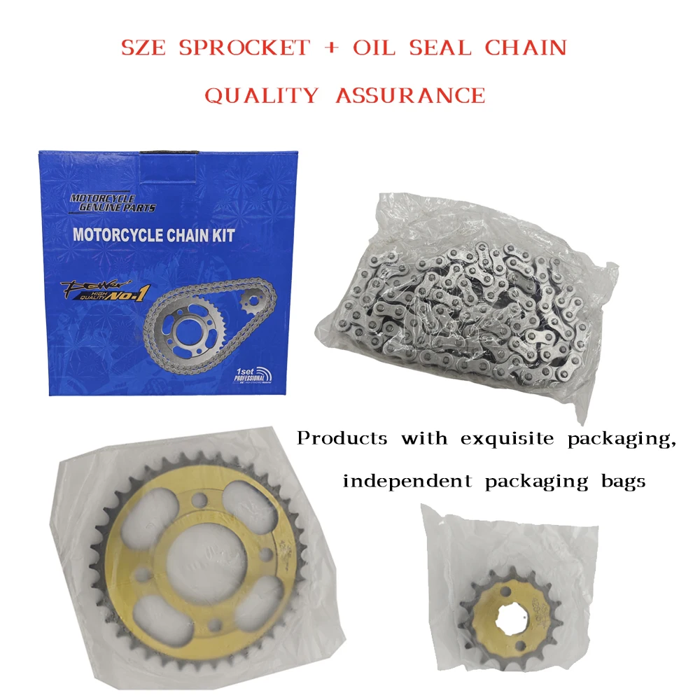 CG125 38T+15T 428H-102L KIT RO - 428 Chain recensione e prezzo