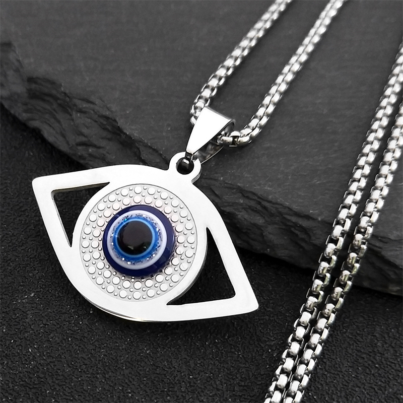 Collana Islamica con Occhio di - Steel Chain recensione e prezzo